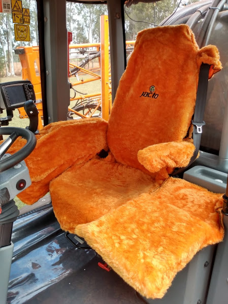 Máquina com capa protetora