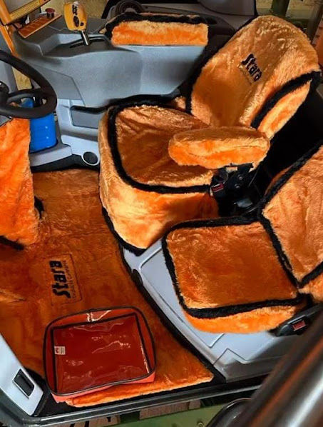 Máquina com capa protetora